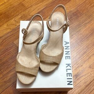 Anne Klein Women's Beige Sandals